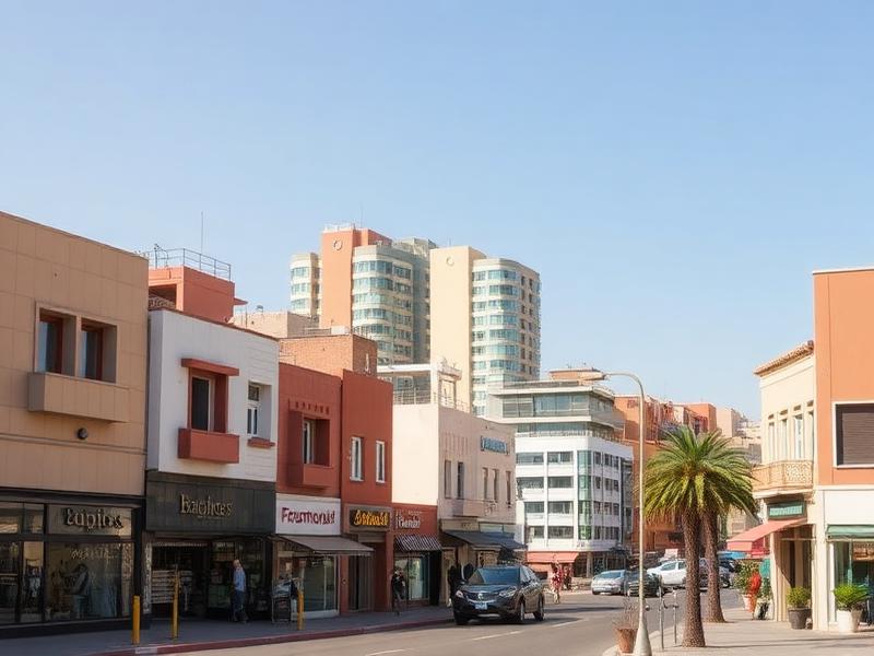 Quartier Centre-ville à Agadir