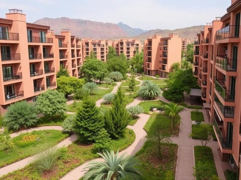 Quartier Agdal & Menara à Marrakech