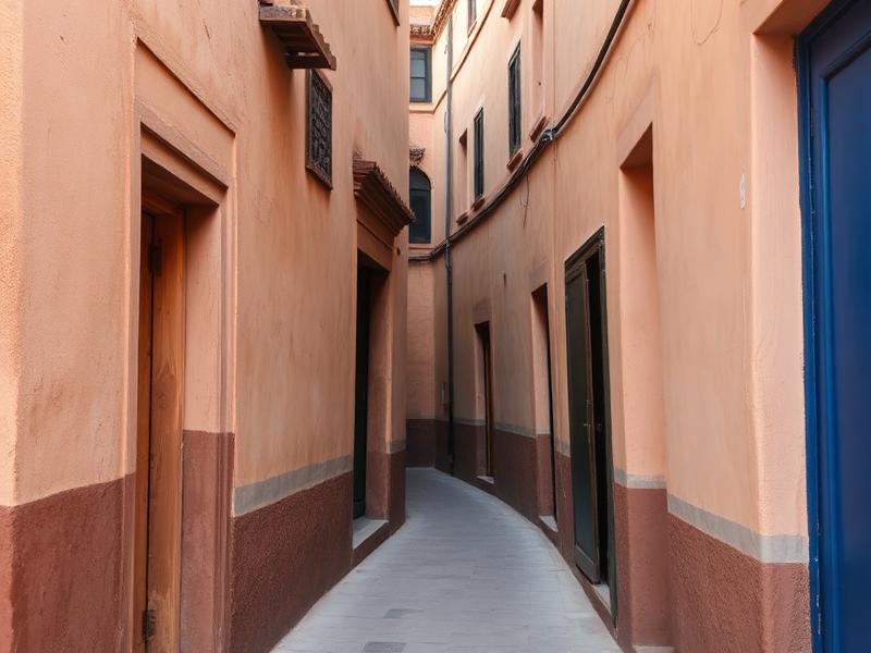 Quartier Médina à Marrakech